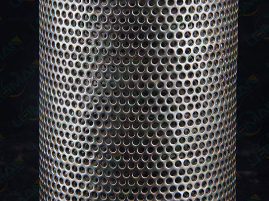Écran de treillis métallique perforé résistant aux acides en acier inoxydable