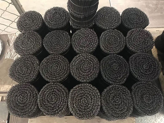 Verte galvanisée double boucle de fil de fer Noir recuit 3 pouces - 40 pouces de longueur