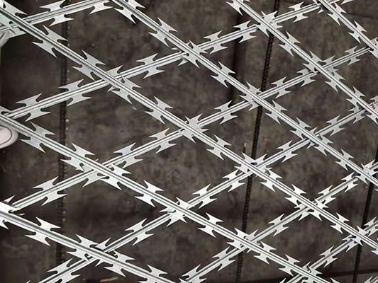Fil soudé s'élevant non Mesh Zinc Coated Corrosive Resistance de rasoir