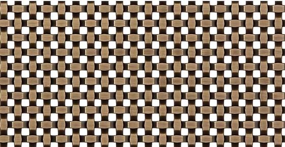 Façade de bâtiment Trellis décoratif maillage de l'écran 1,2 mm-4,0 mm Diamètre de fil
