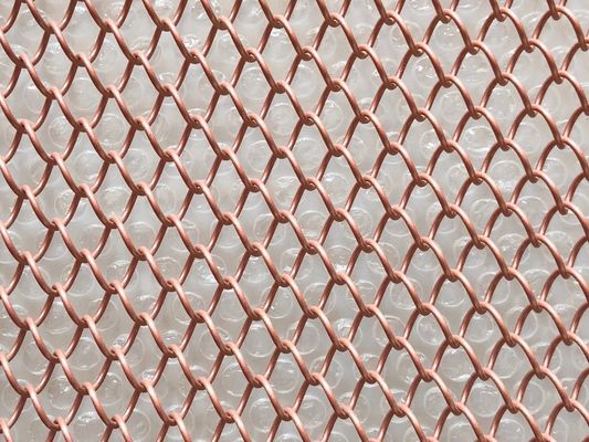 Maillage d'écran décoratif avec matériau personnalisable et ouverture 4 mm-10 mm