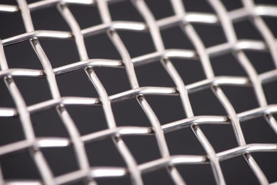 Tissu de treillis métallique en acier inoxydable revêtu de poudre