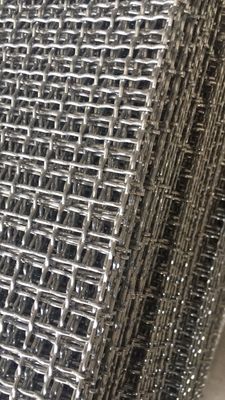 Tissu de treillis métallique en acier inoxydable revêtu de poudre
