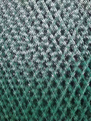 50mmx50mm Barbe à rasoir filet de fil de fer Clôture 150mmx150mm Barbe à rasoir filet de panneau