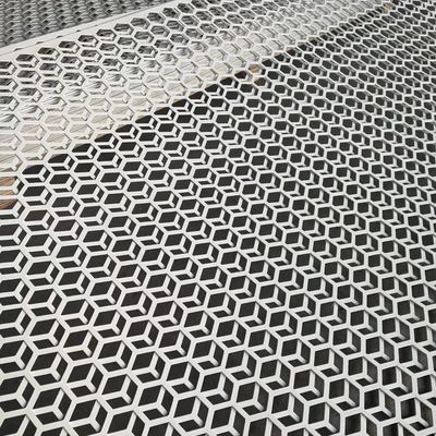 1.0 mm Faisceau d'aluminium perforé Faisceau métallique perforé durable