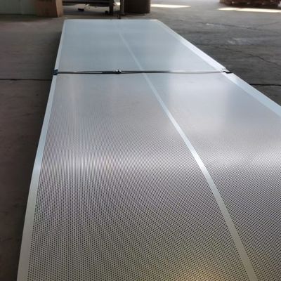 0.12 mm Épaisseur de la grille en acier perforé 1,5 m Longueur de la feuille perforée