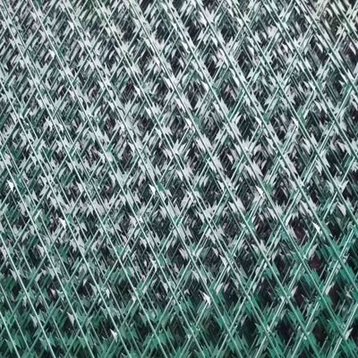 3.4mm Selvedge soudé Rage Mesh Résistance à la corrosion Forme ronde