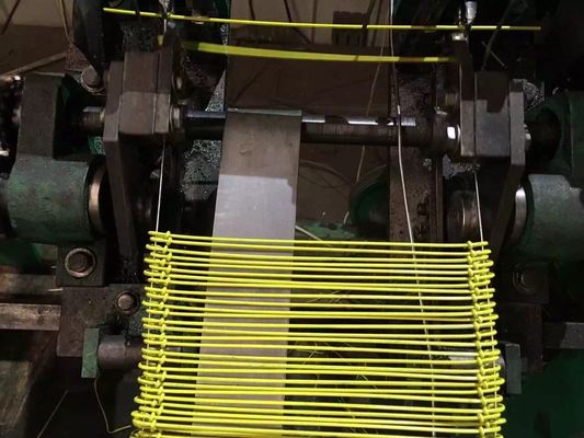 Artisanat Construction Fil d'acier galvanisé Jaune Fil d'acier revêtu en PVC