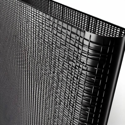 Écrans de treillis métallique tissé en acier inoxydable Noir et durable pour vos solutions commerciales