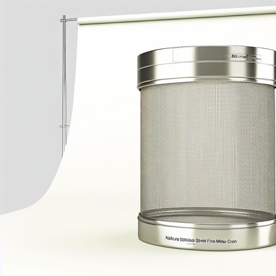 Écran en maille fine en acier inoxydable Nature pour une performance de filtration optimale