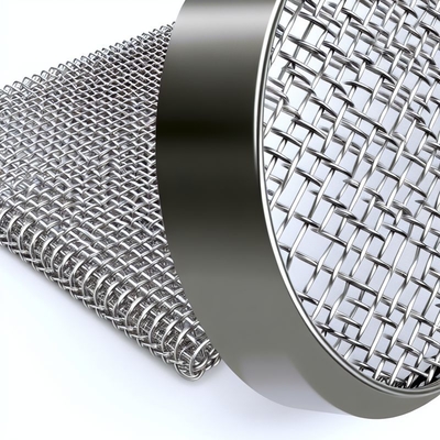 Écran en treillis tissé en acier inoxydable Nature avec des diamètres de fil de 0,6 mm, 0,7 mm, 0,8 mm, 0,9 mm, 1,0 mm, 1,6 mm