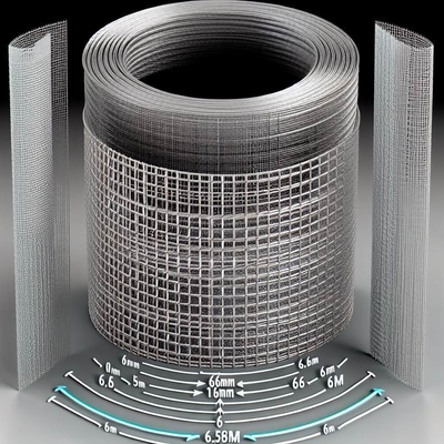 1-635 mesh de toile métallique tissée, diamètre du fil naturel : 0,6 mm, 0,7 mm, 0,8 mm, 0,9 mm, 1,0 mm, 1,6 mm